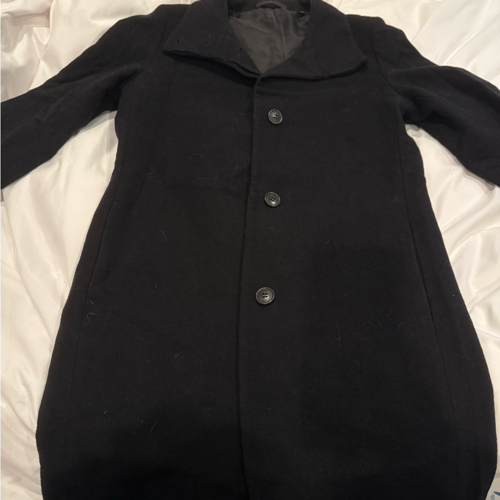 Black Wool Coat